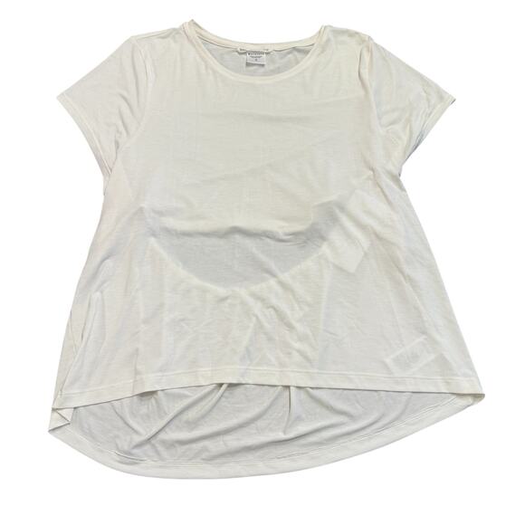 Athleta NEW Women’s Air Out Cinch Tee, cream, Size XL - Picture 4 of 10